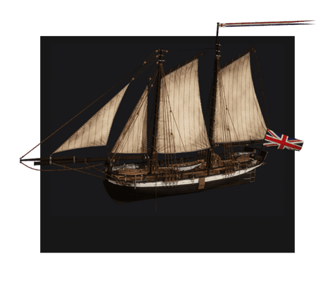 2-Gun Schooner